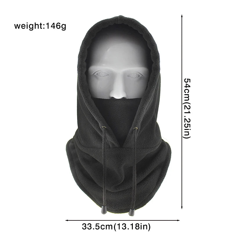 Balaclava Hat Thicken Warm Outdoor for Women