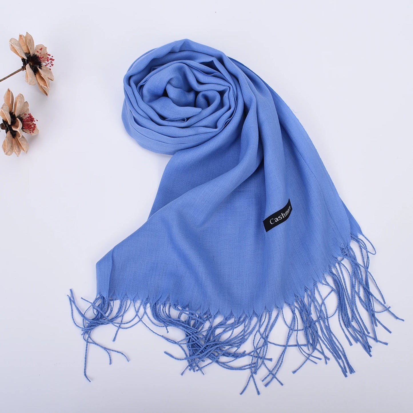 Solid Color Scarves 120g Single Color Headband Shawl