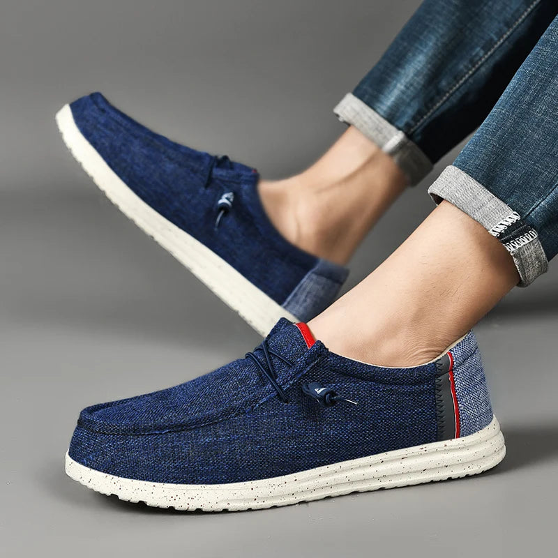 Men Casual Canvas Shoes Breathable