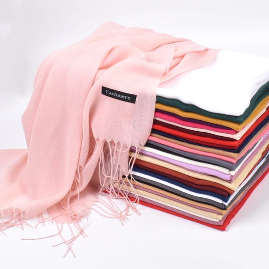 Solid Color Scarves 120g Single Color Headband Shawl