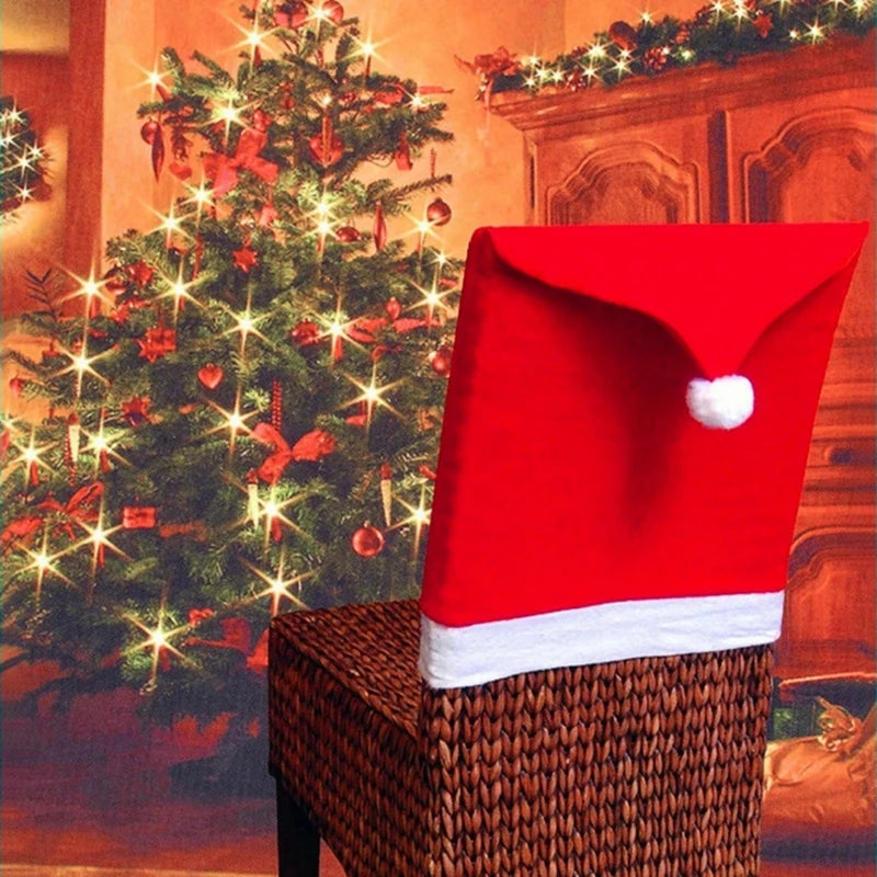 Christmas Chair Cover Christmas 🎅🎅Decoration for Home Chair Back Décor