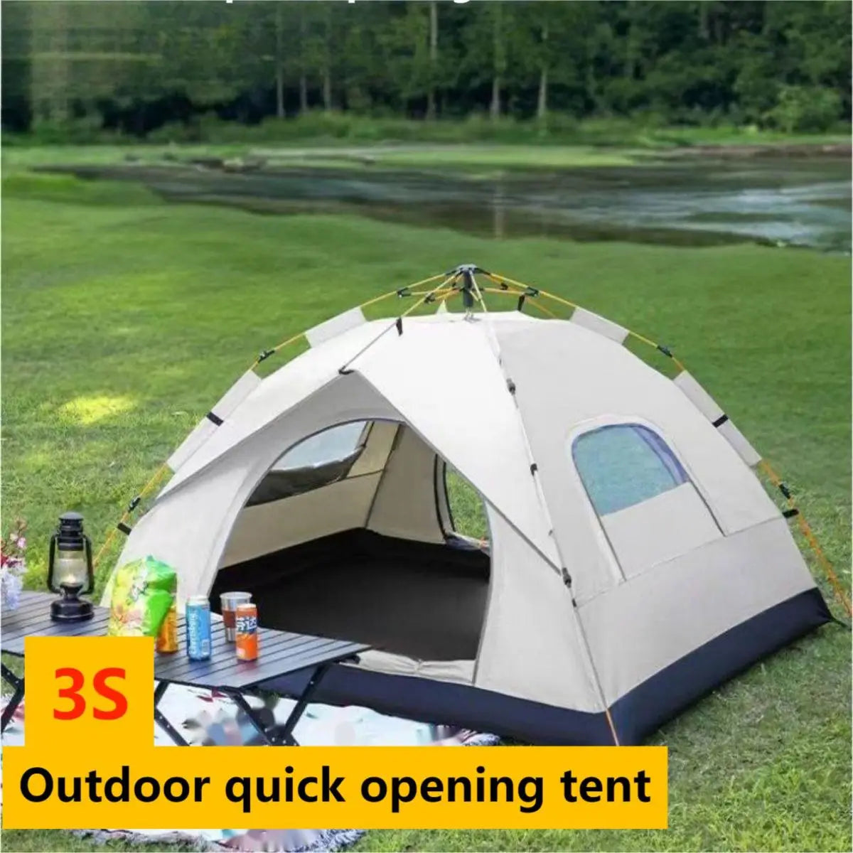 Automatic Quick-opening Tent Outdoor Self-driving Travel Camping Tent