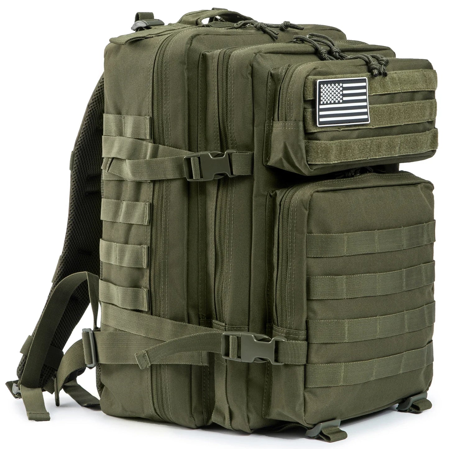 QT&QY 45L Military Tactical Backpack Army Assault