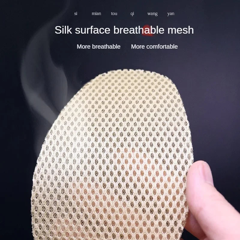 🤢 🦶 Eliminates bad smell from your feet 🤮 Bamboo Insoles Deodorant Insoles Mesh Breathable Absorb-Sweat