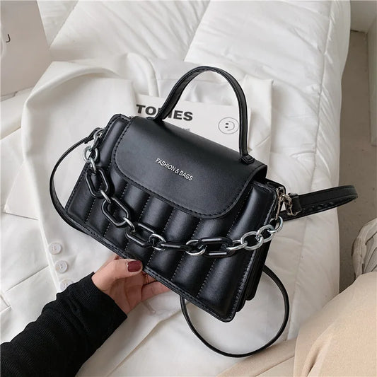 Shoulder Bag Solid Color Crossbody